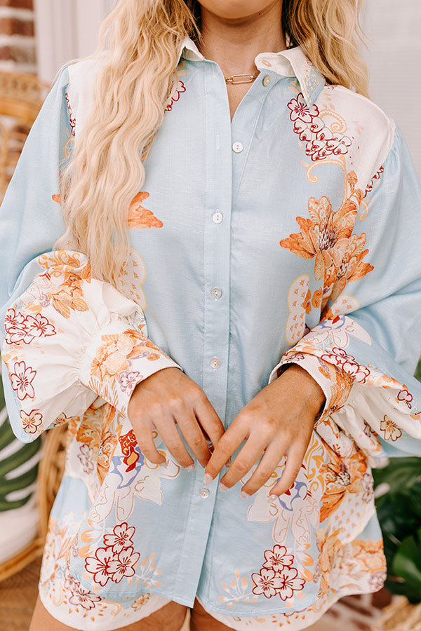 Premium Luxe Button-Up Curves Shirt