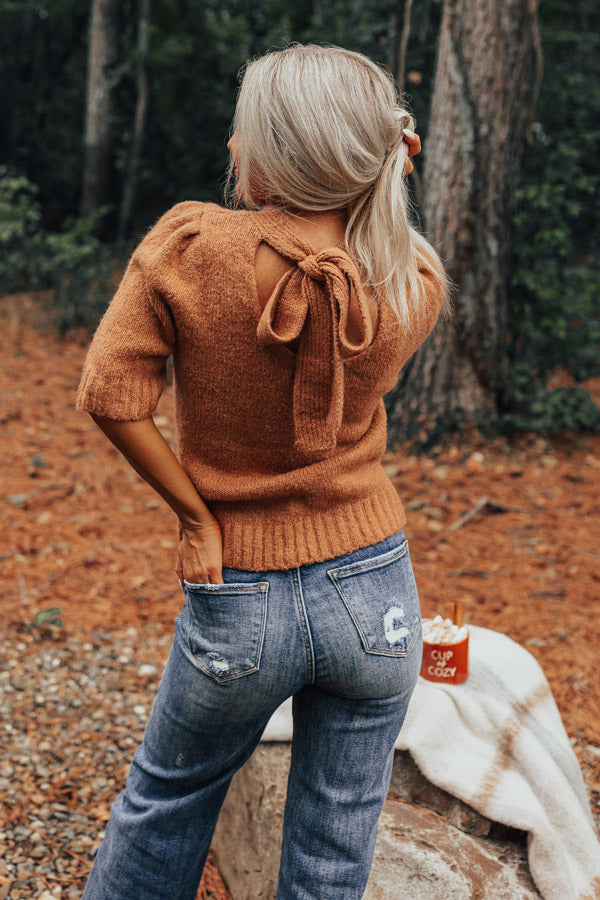 Premium Camel Knit Sweater Top - Ultimate Comfort & Style