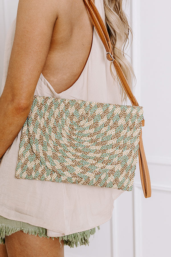 Premium Shimmering Twilight Woven Handbag