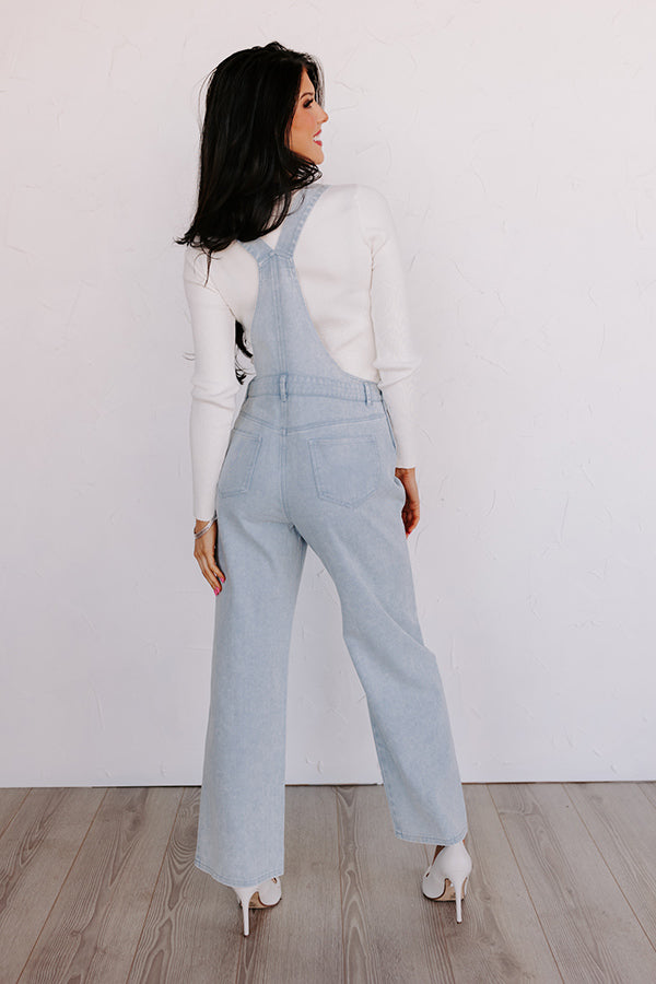 Ultimate Chic Denim Overalls - Hopeful Dreamer Edition