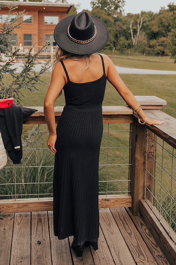 Ultimate Wit And Wonder Maxi Dress - Black