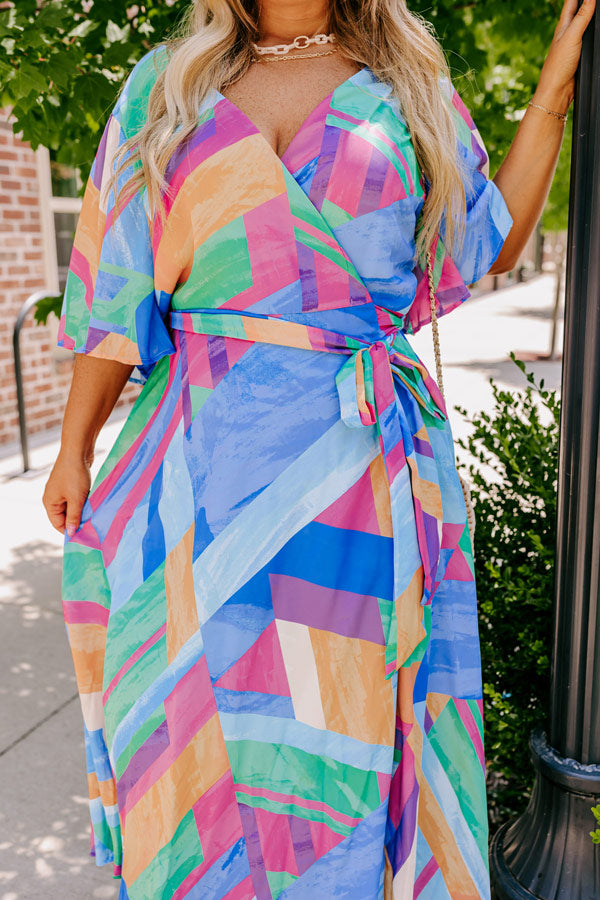 Ultimate Ready To Unwind Wrap Maxi Dress