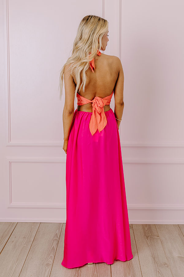 Ultimate Glamour Cut Out Maxi Dress