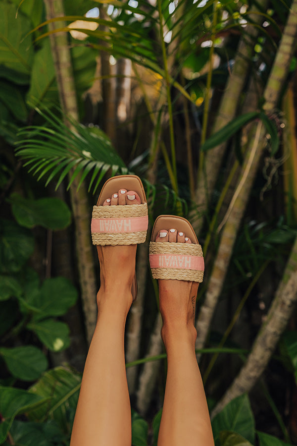 Premium Hawaii Raffia Woven Sandal - Ultimate Summer Style