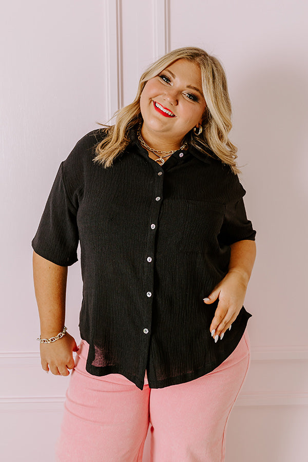 Premium Chill Touch Button-Up Top for Effortless Style