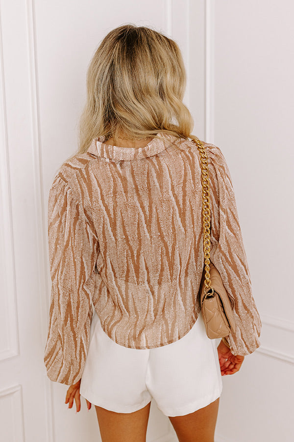 Premium Boho Chiffon Top - City On Speed Dial