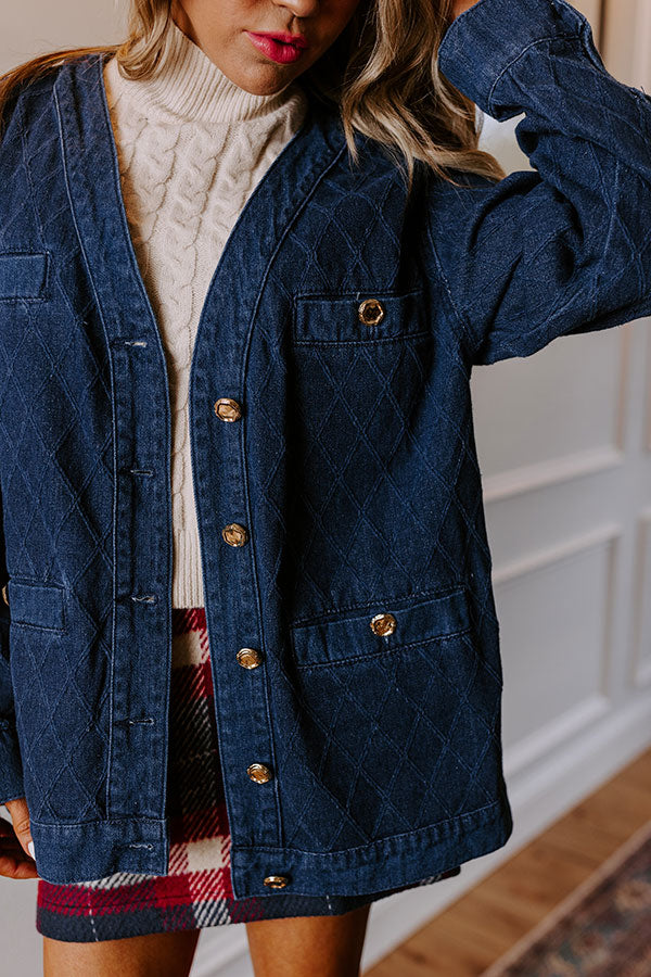 Ultimate Downtown Chic Denim Jacket