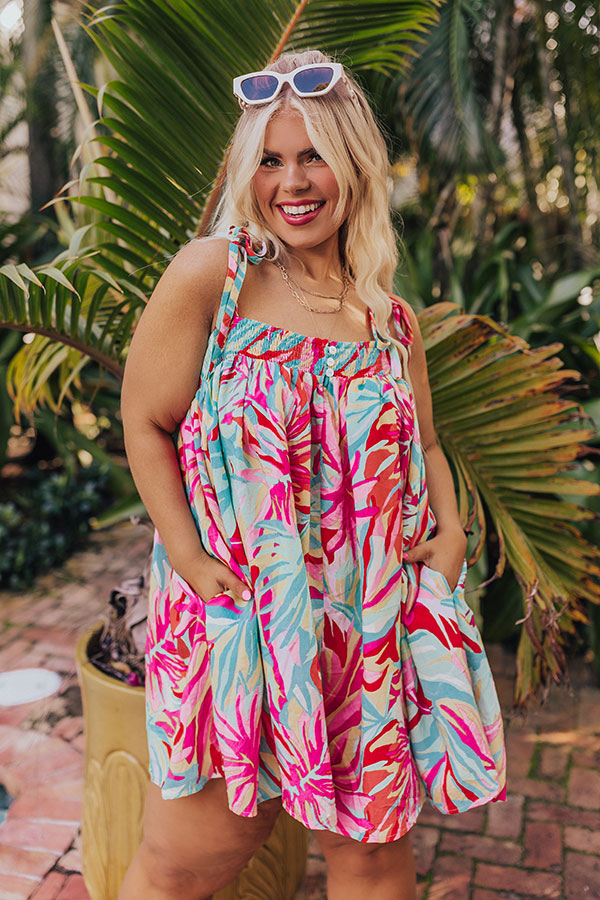 Premium Ocean Wave Curves Romper - Ultimate Summer Style