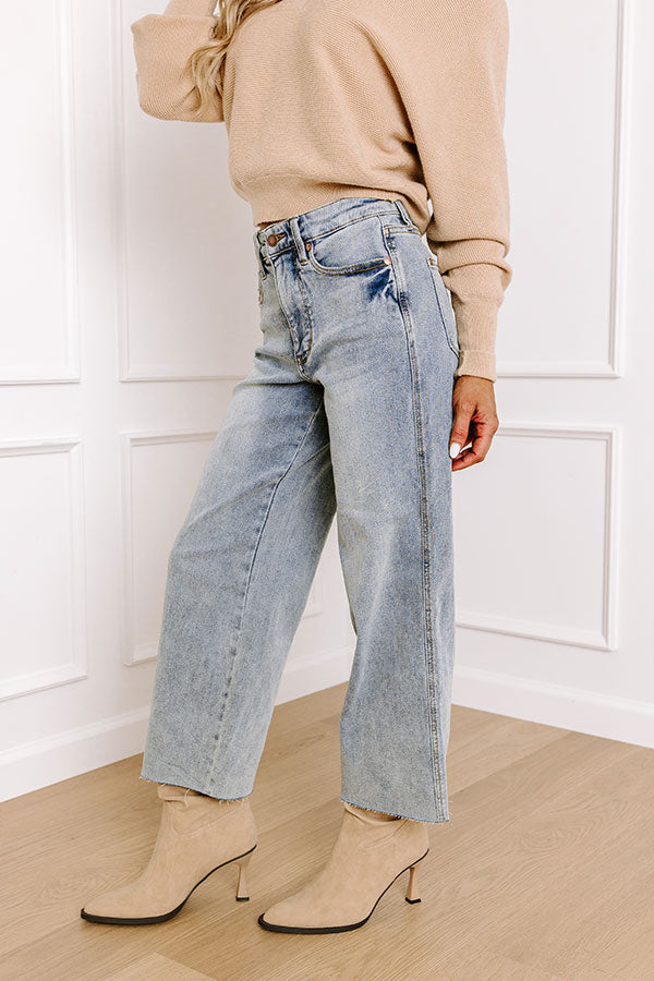 Ultimate JUDY BLUE Ariana Midrise Wide Leg Jean - Effortless Style