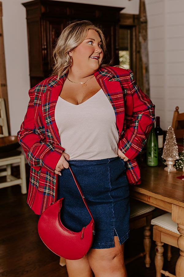 Premium Plaid Blazer - Ultimate Seasonal Style