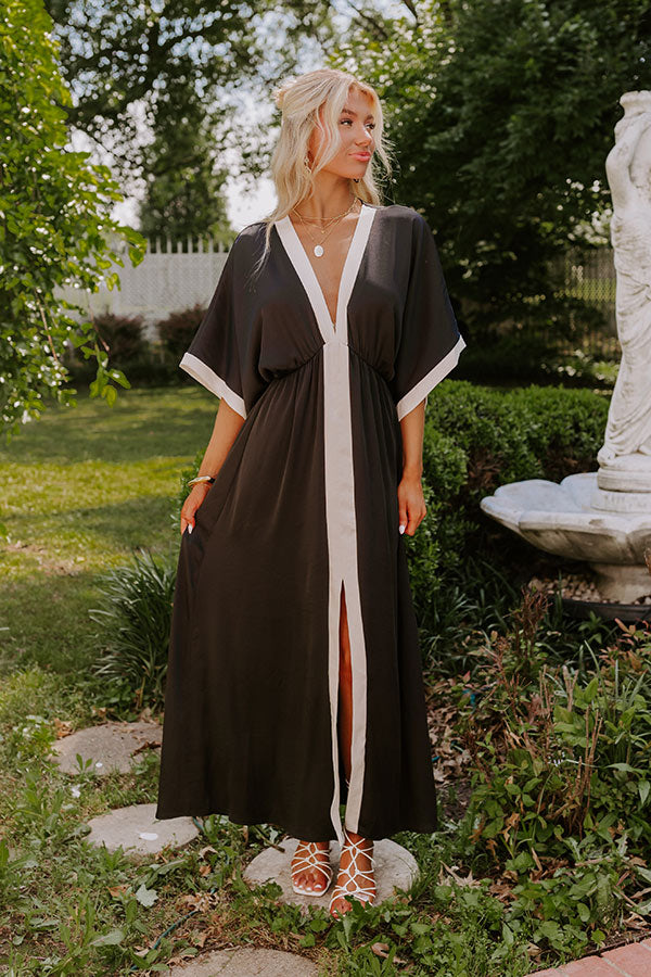 Ultimate NYC Bound Maxi Dress