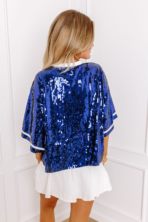 Ultimate Florida Glam Sequin Top