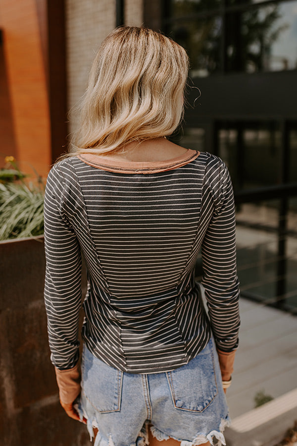 Premium Chic Stripe Top - Ultimate Casual Style