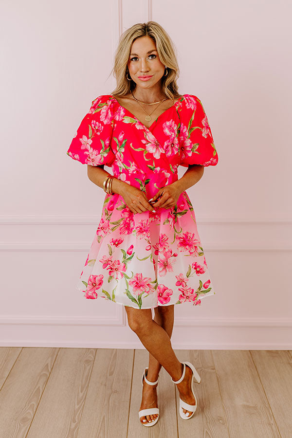 Ultimate Garden Glamour Mini Dress