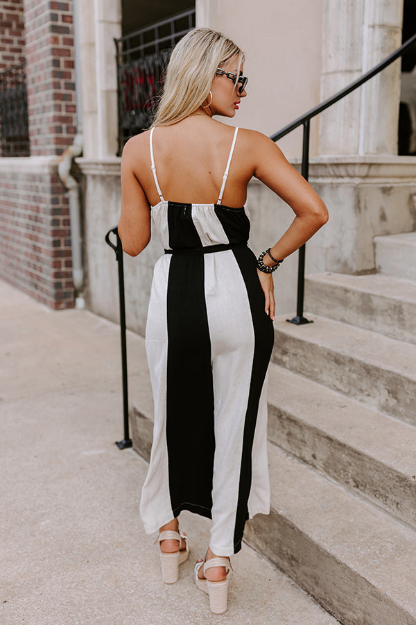 Premium Chic Moment Linen-Blend Jumpsuit - Ultimate Style Upgrade