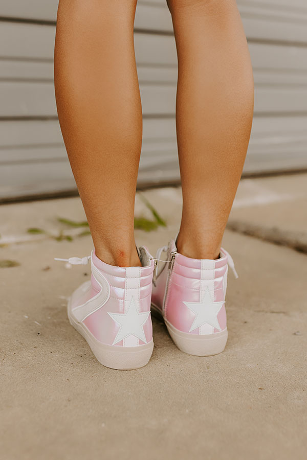 Premium Daphne Vintage Metallic Sneaker - Ultimate Comfort & Style