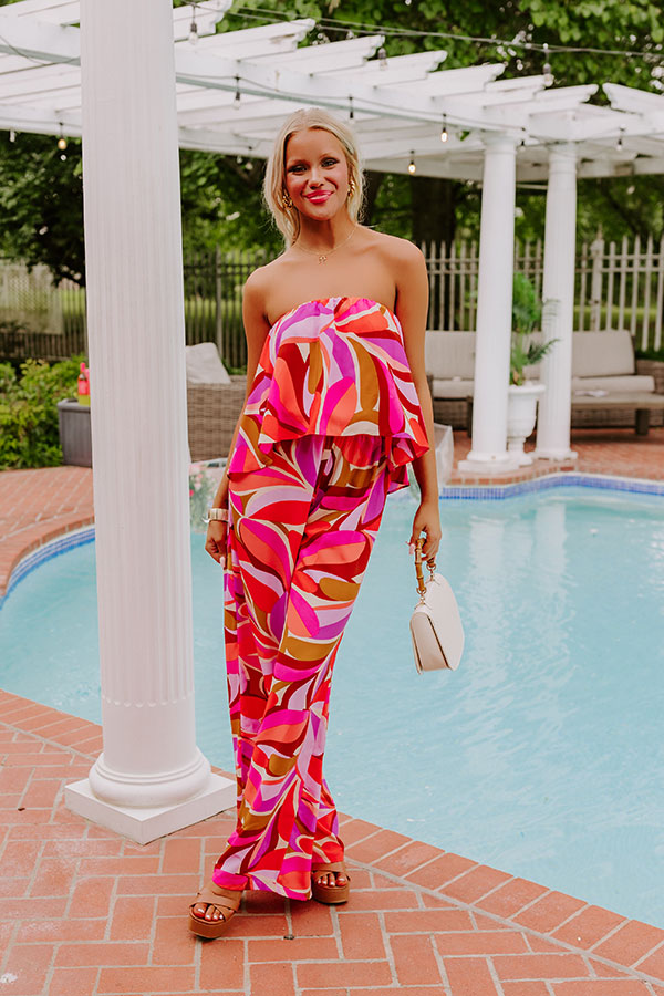 Ultimate Tropical Tango Jumpsuit - Premium Statement Piece