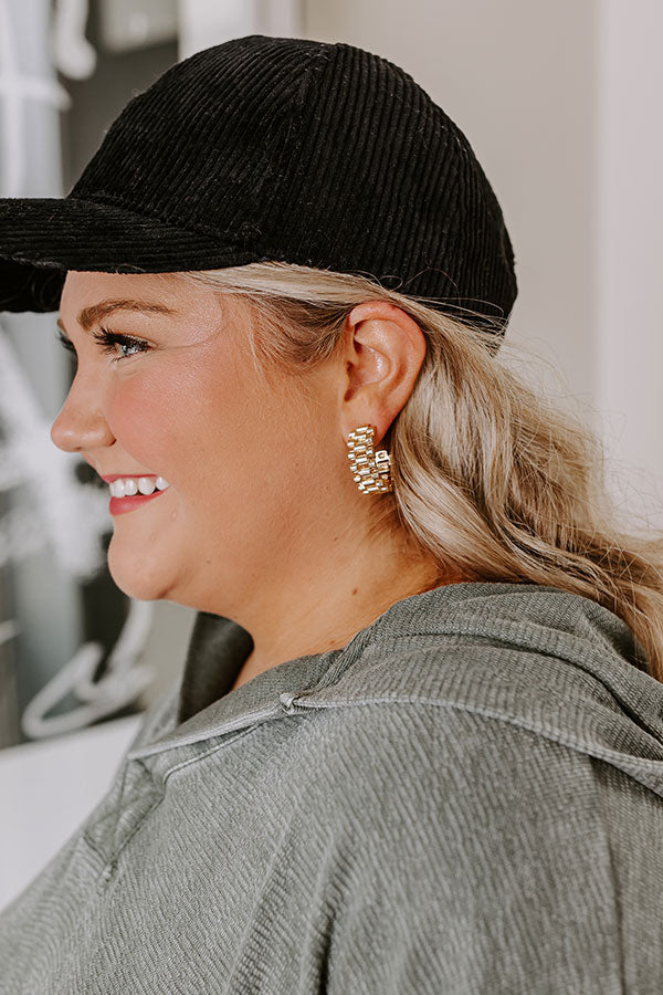 Premium Timekeeper Hoop Earrings - Ultimate Style Upgrade