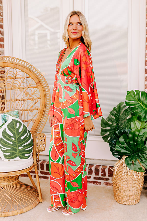 Ultimate Antigua Satin Jumpsuit - Bold & Chic