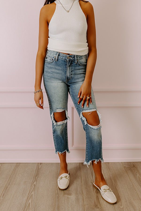 KanCan Ultimate High Waist Distressed Skinny Jeans