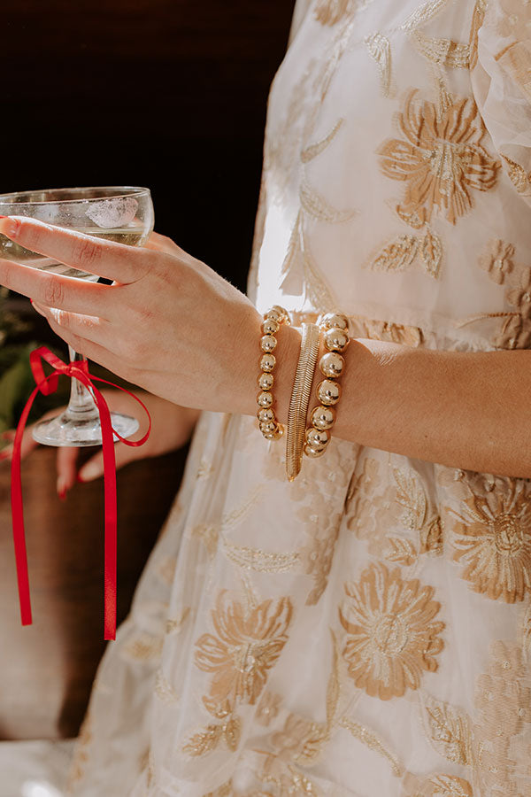 Premium Golden Haze Bracelet Set - Ultimate Style Upgrade