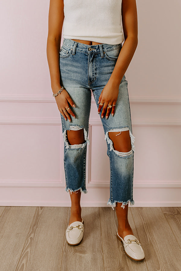 KanCan Ultimate High Waist Distressed Skinny Jeans