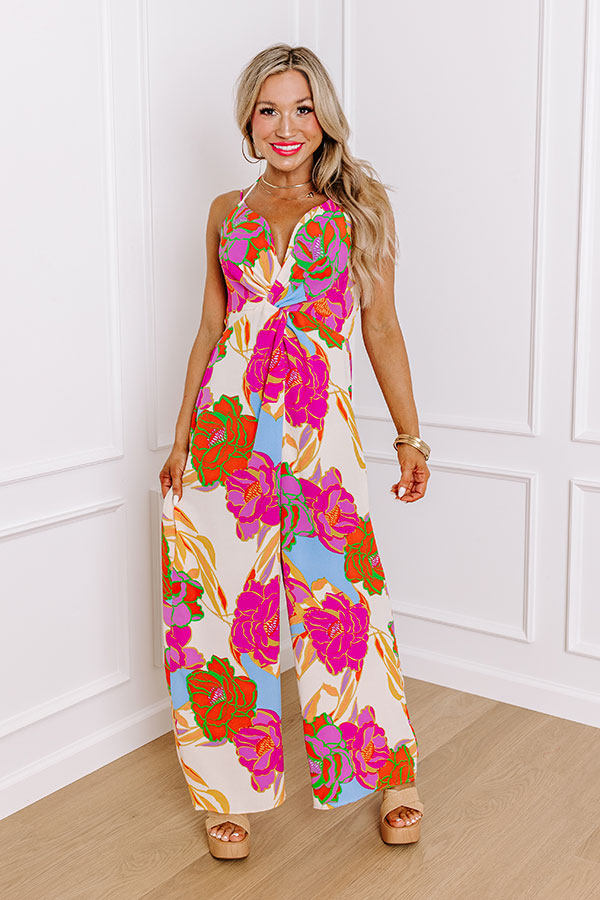 Ultimate Tropicana Floral Jumpsuit - Trendsetter Edition