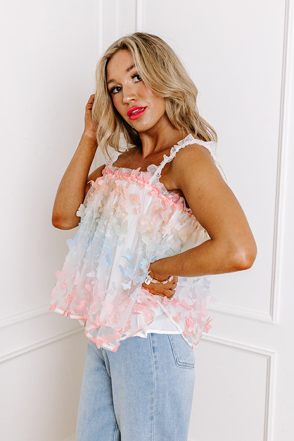 Ultimate Flirty Frills Butterfly Tank