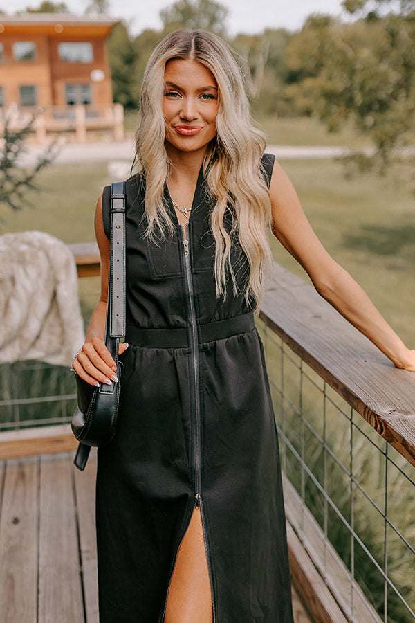 Ultimate NYC Chic Midi Dress