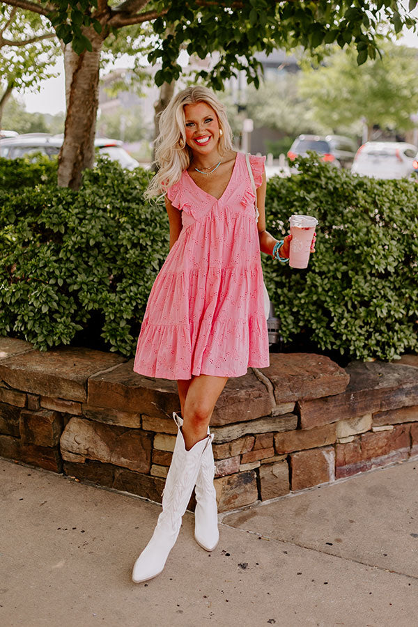 Ultimate Summer Eyelet Dress - Lightweight & Flowy