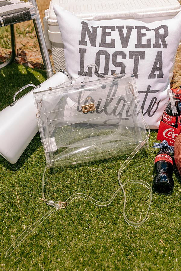 Ultimate Clear Game Day Tote - Premium & Stylish