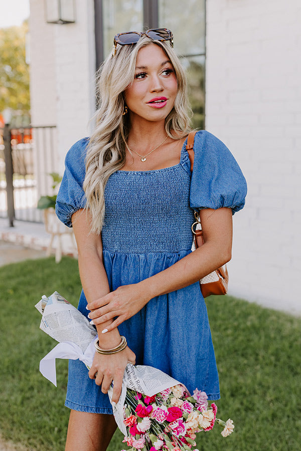 Ultimate Allure Avenue Denim Romper