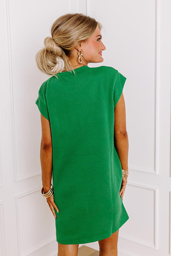 Ultimate Sunny Days Shift Dress - Luxe Green