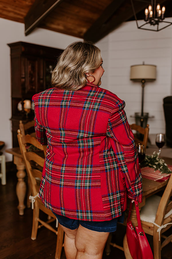 Premium Plaid Blazer - Ultimate Seasonal Style