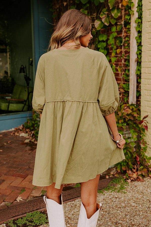 Ultimate Casual Moment Babydoll Mini Dress
