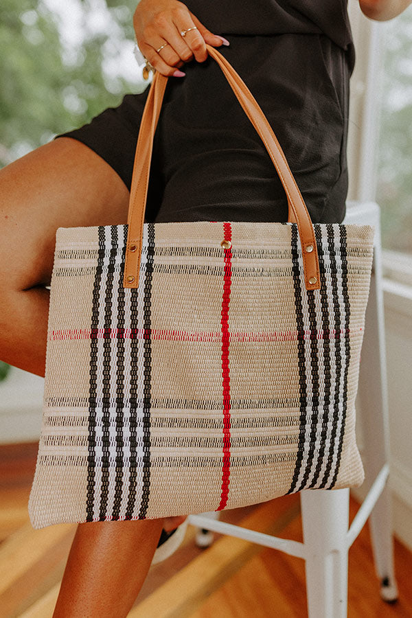 Premium City Chic Woven Tote - Ultimate Style Upgrade