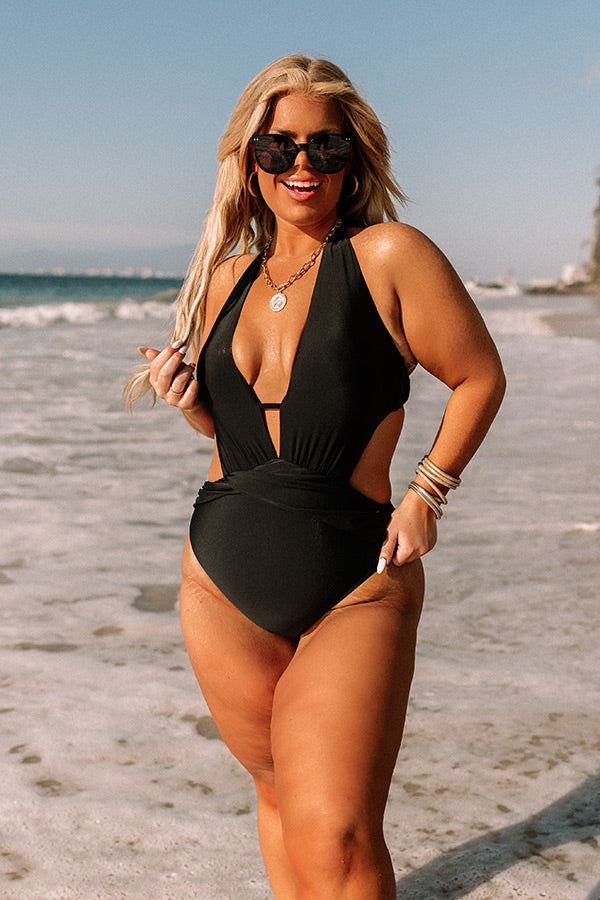 Ultimate Chic Sail The Day Away One Piece Swimsuit for Curves