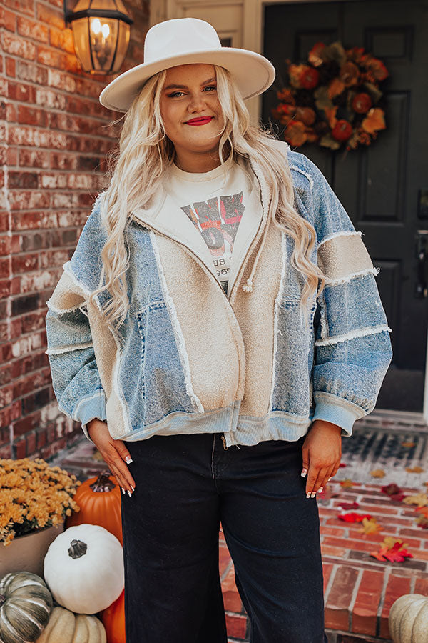 Premium Cozy & Kind Denim Jacket - Ultimate Autumn Style