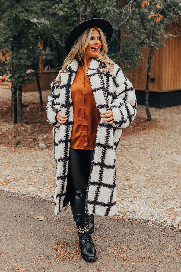 Ultimate Cozier Sherpa Coat - Curves Edition