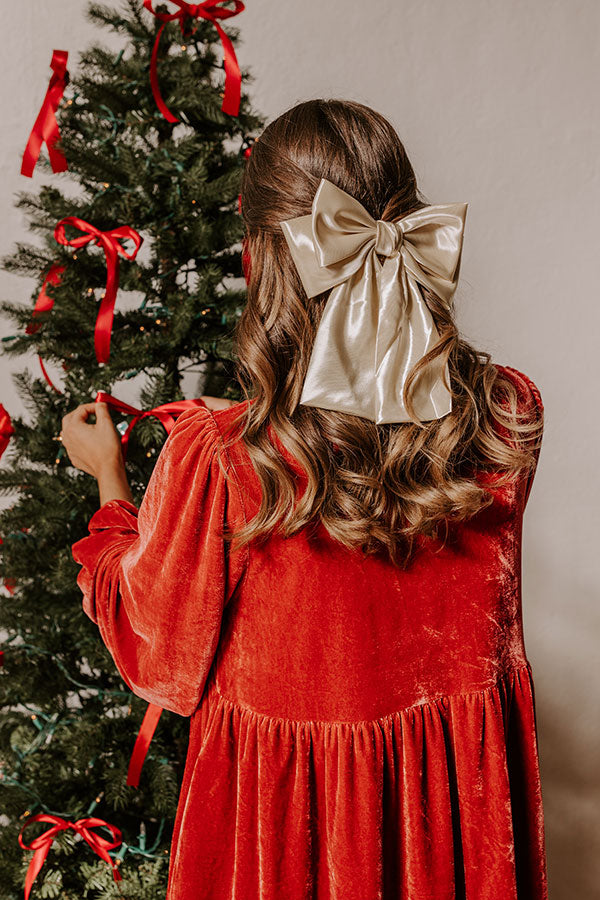 Premium Satin Bow Hair Clip - Ultimate Style Upgrade