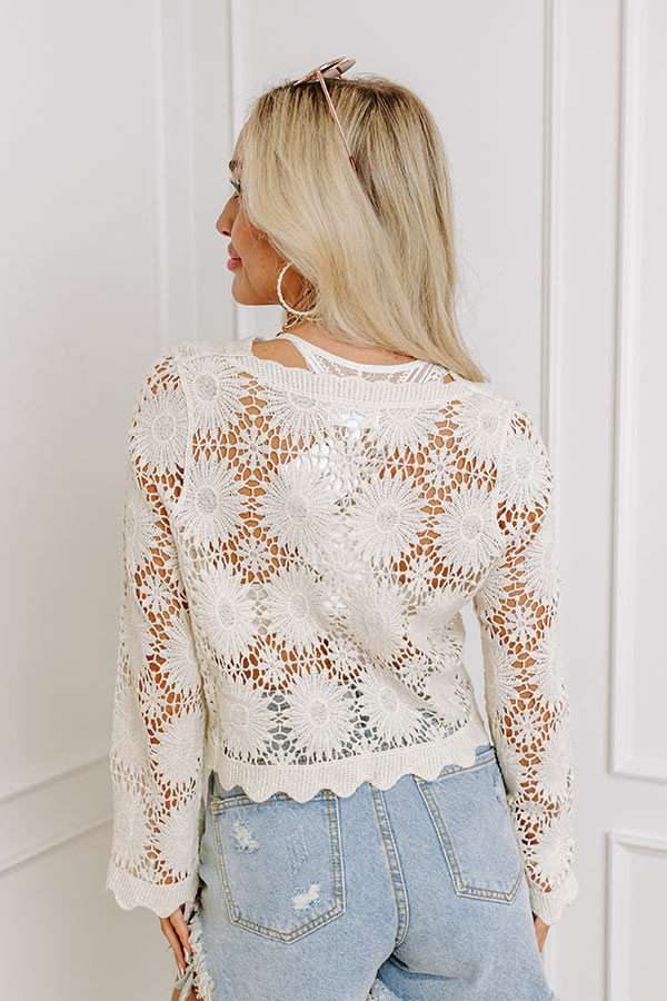 Premium Boho Crochet Cardigan - Ultimate Layering Essential