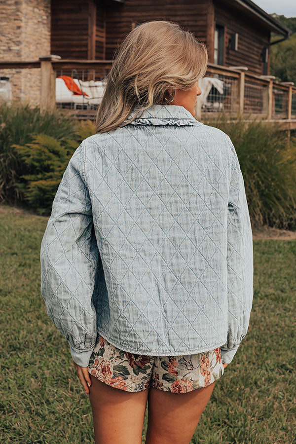 Ultimate Nashville Quilted Denim Jacket