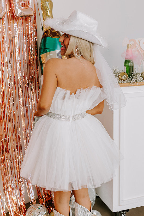 Ultimate Glamour Tulle Mini Dress