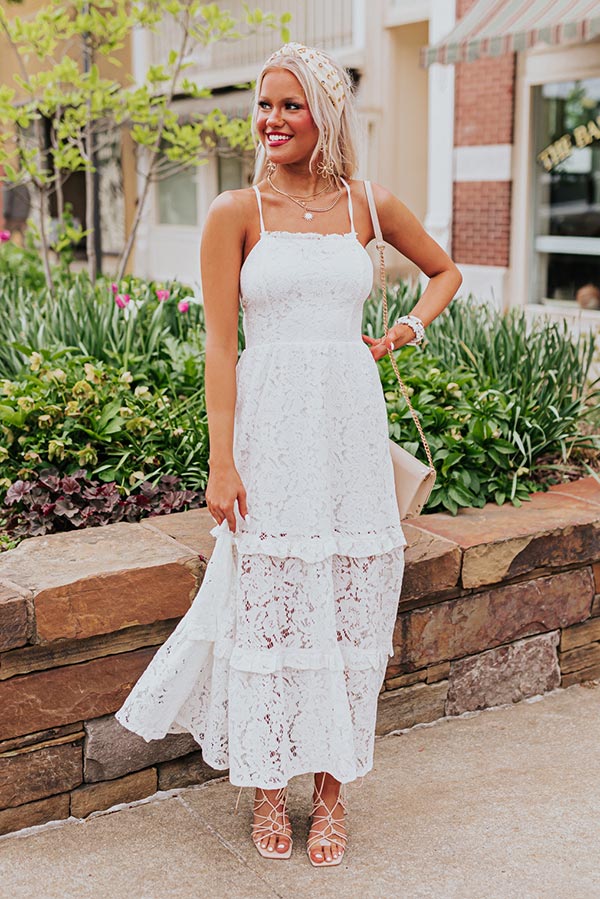 Ultimate Summer Lace Midi Dress