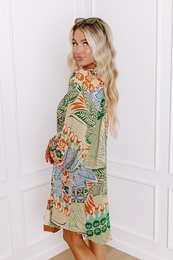 Tropical Paradise Mini Dress - Resort Ready Style