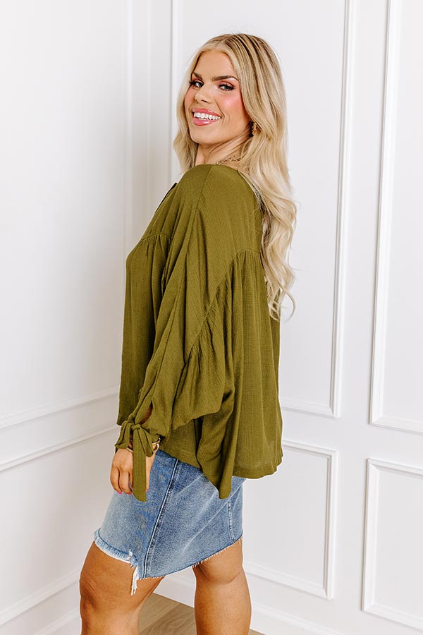 Premium Green Curve Shift Top - Ultimate Comfort & Style