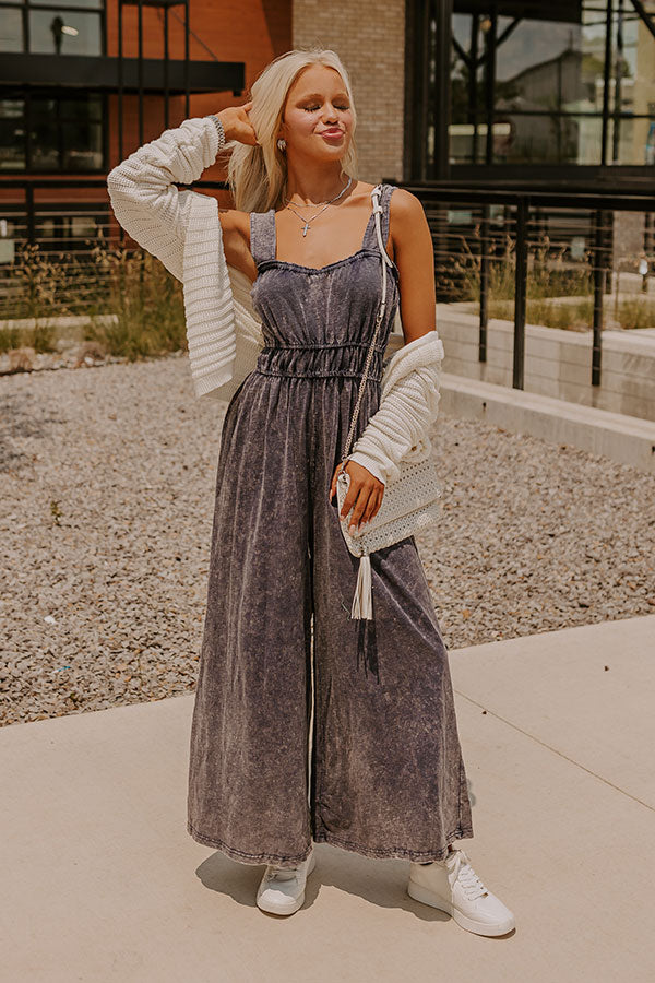 Ultimate Summer Sorbet Mineral Wash Jumpsuit