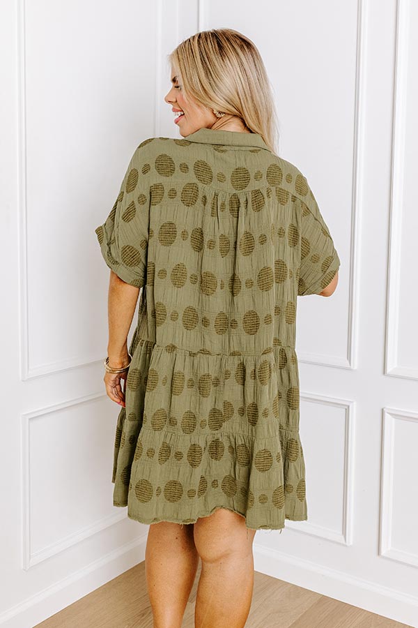 Ultimate Sage Curves Babydoll Dress – Twirl in Style