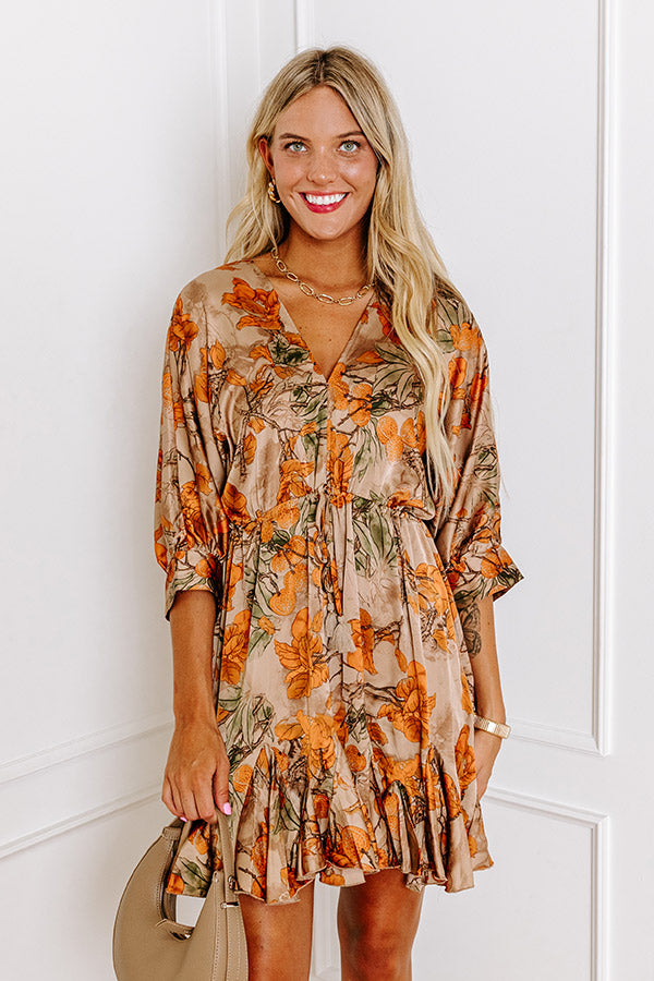 Premium Floral Mini Dress - Ultimate Style for Every Occasion