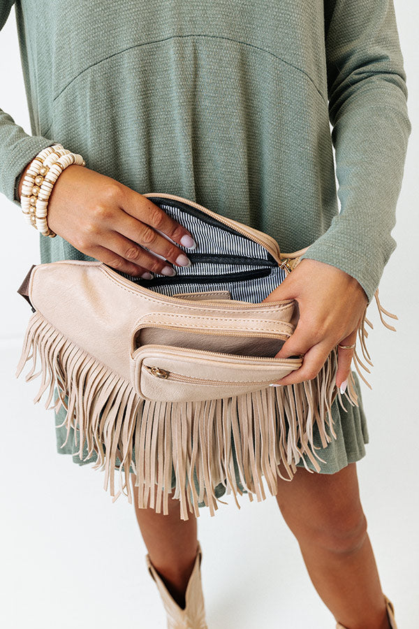 Ultimate Boho Fringe Fanny Pack - Natural Style Essential